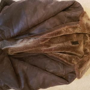 Robert Comstock men's vintage leather jacket
